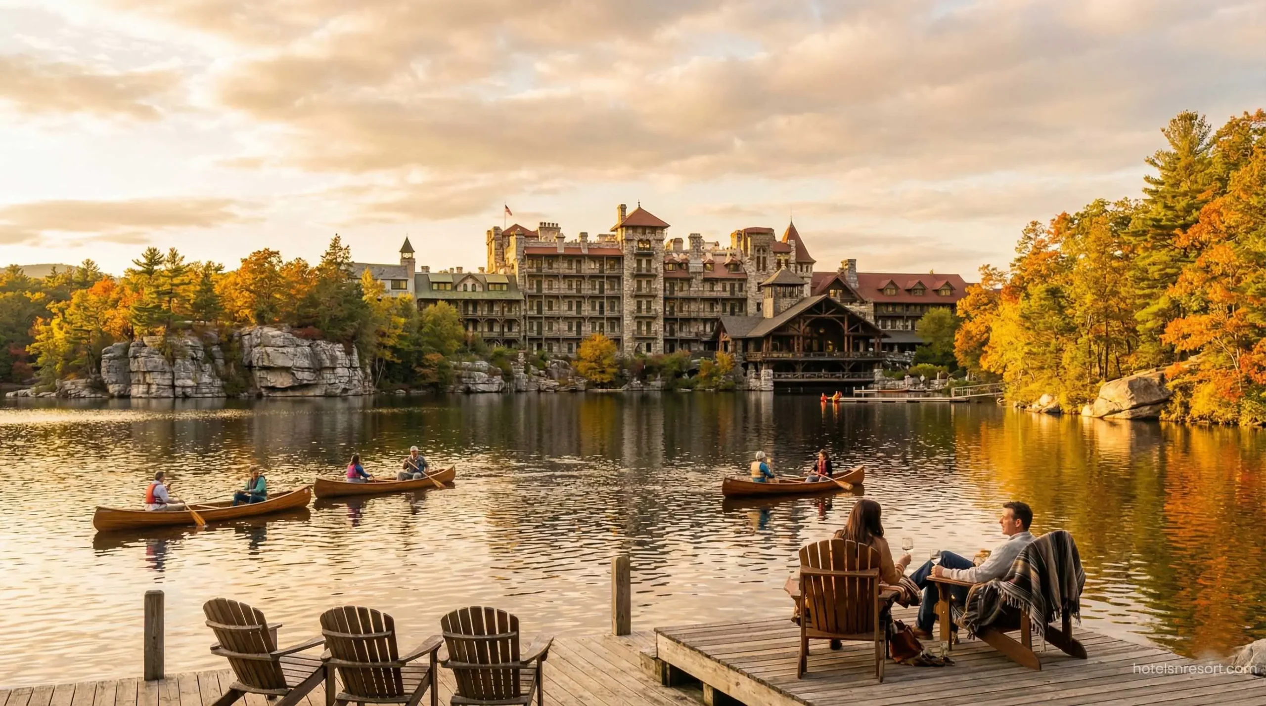 Mohonk Mountain House all-inclusive family resort.